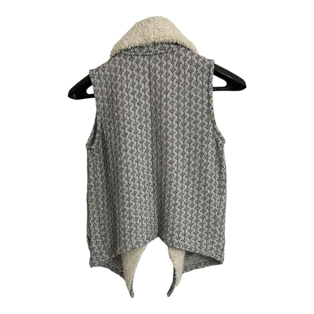 ANN Taylor Loft Open Front Cotton Sweater Vest Excellent Condition Small - Picture 2 of 8